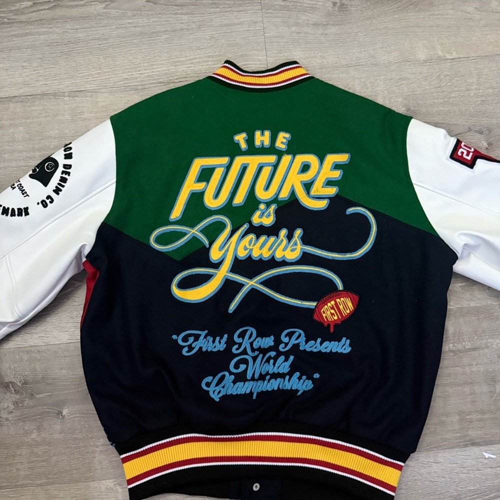 First Row Varsity Jacket NWT - image 2